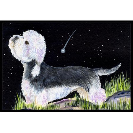 MICASA Starry Night Dandie Dinmont Terrier Doormat 24 x 36 in. MI728625